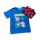 Kurzer Peppa Pig Jungen-Pyjama „George“ | Grau-blau oder Blau-rot | blau-rot,110