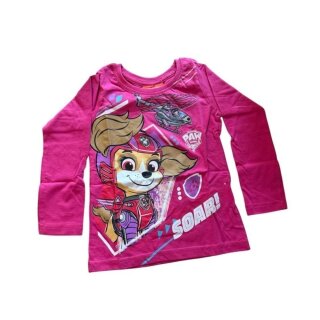 PAW Patrol Langarm- Shirt für Mädchen |  Pink |  pink,122