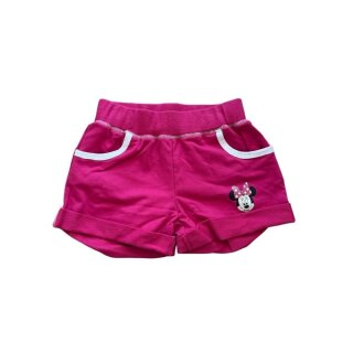 Kurze Jogginghose für Mädchen | Minnie Maus | Blau oder Pink |  pink,104