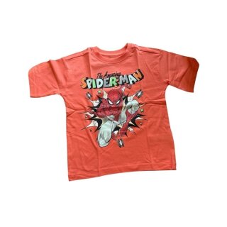 Kurzärmliges T-Shirt für Jungen | "Spiderman" | Blau oder Orange | Gr.104-134