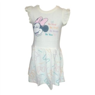 Minnie Mouse Kleid "Be Kind, Be True, Be Brave, Be You" gelb,116 / 6A