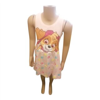 Sommerkleid mit Skye aus PAW Patrol  "Lachende Gesichter" rosa,104 / 4A