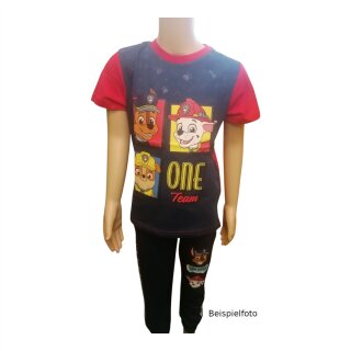 Kurzärmliges PAW Patrol-T-Shirt für Jungen | "One Team" | Größen 98-128