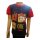 Kurz&auml;rmliges PAW Patrol-T-Shirt f&uuml;r Jungen | "One Team" | dunkelblau-rot,128