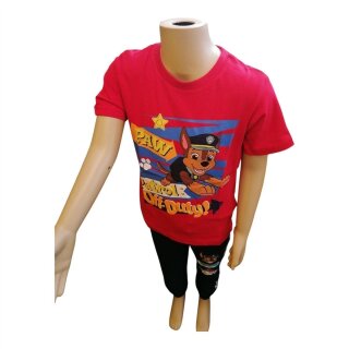 PAW Patrol T-Shirt für Jungen „Off-Duty!“ | Rot 116