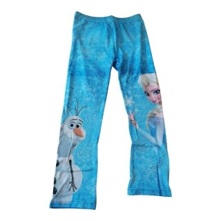 Mädchen Leggings "Anna & Olaf" | blau | 122