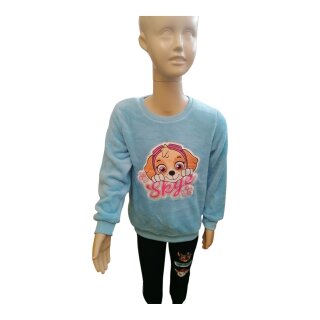 Rundhals-Pullover / Sweatshirt mit großer, gestickter, Skye  110/116