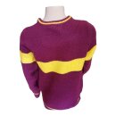 Gryffindor Strickpullover | Braun mit gelbem Streifen |...