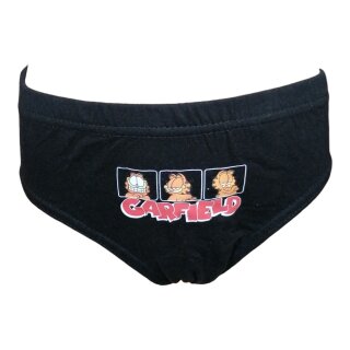 3er Pack Jungen-Slips | Garfield | Rot • schwarz • Weiß 110/116
