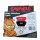 3er Pack Jungen-Slips | Garfield | Rot • schwarz • Weiß 110/116