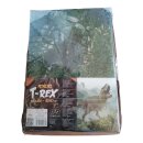 FARO Kinder-Bettwäsche „T-Rex“ 140x200 + 70x90, 100 % Baumwolle, Reißverschluss, 40 °C