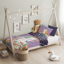 Baby Bettwäsche mit verträumten Einhorn 100x135cm