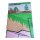 Minecraft Bettwäsche „Jungle Explore“ 140x200 + 70x90 | 100 % Baumwolle | Druckknopf