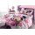 Disney Minnie Mouse Bettwäsche „Happy Day“ 160x200 + 70x80 | 100 % Baumwolle | Reißverschluss | Rosa