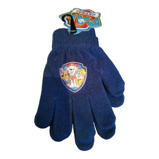 Kinder Strick-Handschuhe PAW Patrol, blau, OneSize ca. 4–8 Jahre