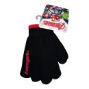 Kinder Strick-Handschuhe Avengers, schwarz/rot, OneSize...