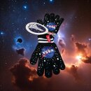 NASA Kinder Strick-Handschuhe | Schwarz | OneSize ca....