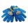 Kinder Strick-Handschuhe Minions, blau, OneSize ca. 4–8 Jahre