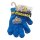 Kinder Strick-Handschuhe Minions, blau, OneSize ca. 4–8 Jahre