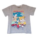 Jungen Pyjama Sonic & Tails „Game Over“ | Kurz | 2 Farbkombinationen