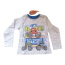 Langer Pyjama "Champion Racer" | BLAZE | Grau-Blau oder Weiß-Orange | Größen 98-128