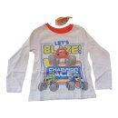 Langer Pyjama "Champion Racer" | BLAZE | Grau-Blau oder Weiß-Orange | Größen 98-128