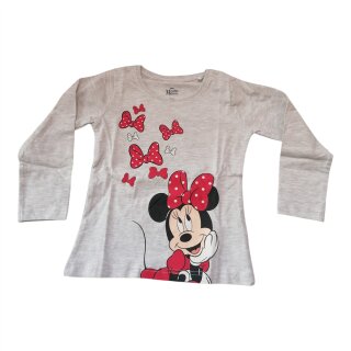Langer Pyjama für Mädchen | Motiv: Minnie Mouse "Schleifchen"